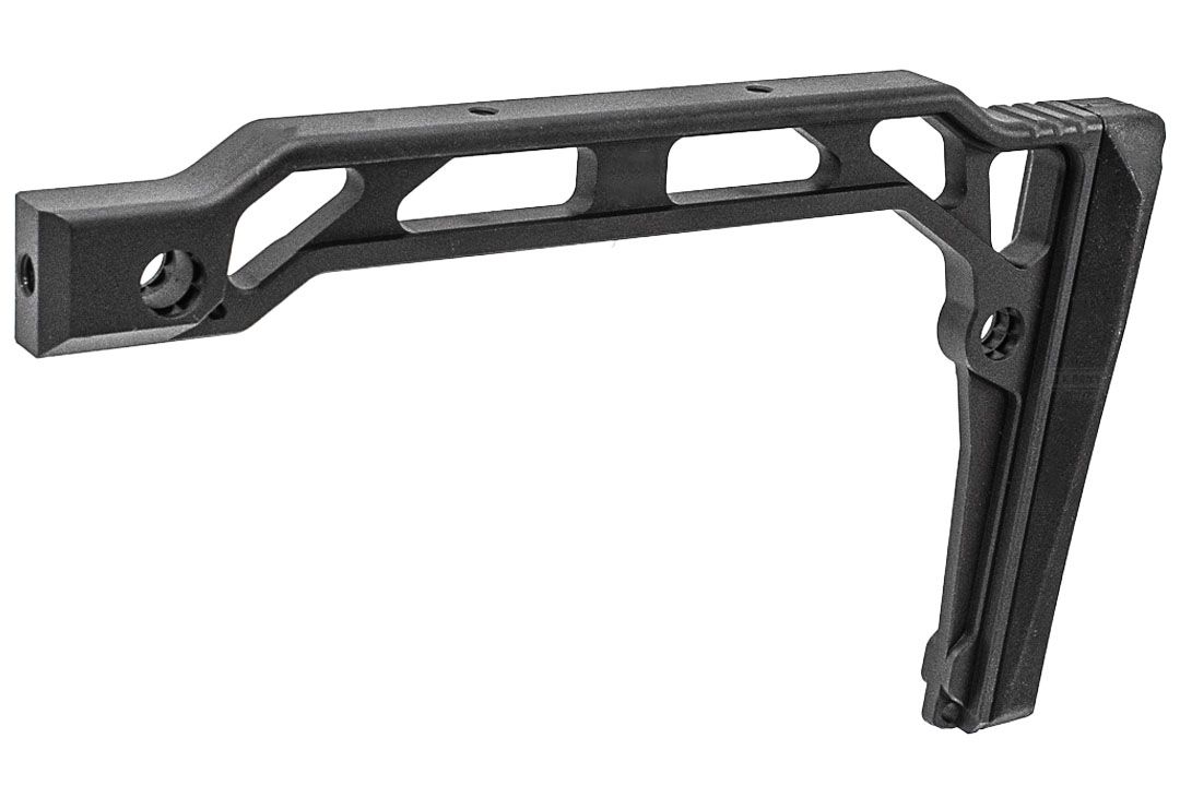 5KU SS-8RP Style Skeleton Folding Stock with Rubber Buttpad and Picatinny Adapter