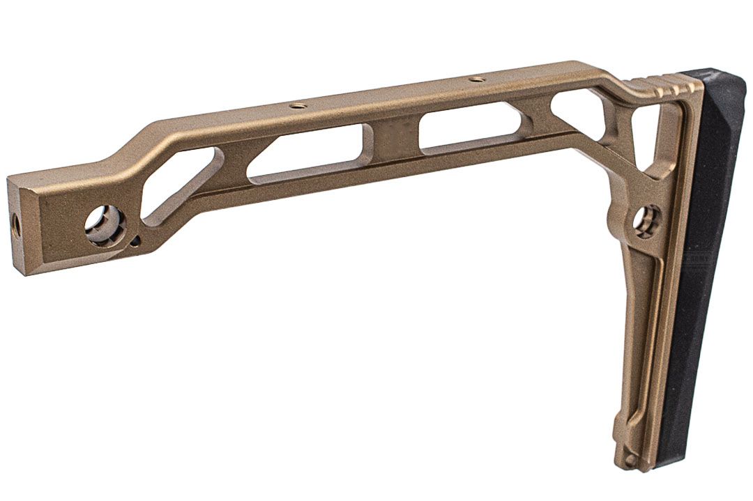 5KU SS-8RP Style Skeleton Folding Stock with Rubber Buttpad and Picatinny Adapter