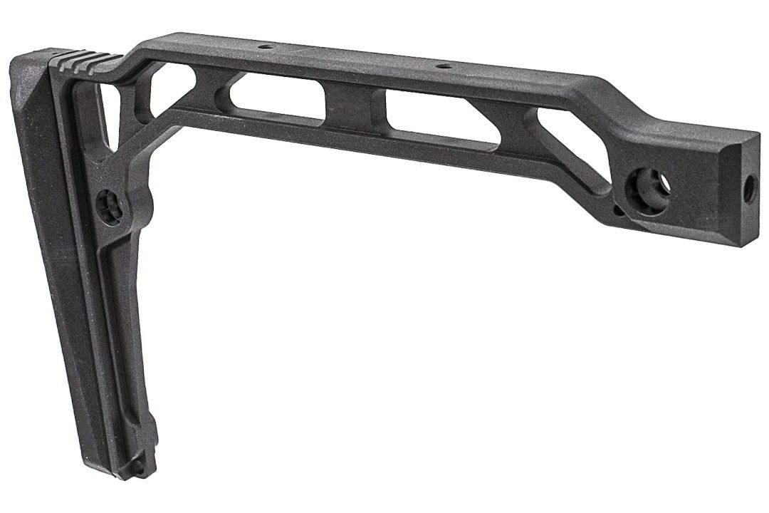 5KU SS-8RP Style Skeleton Folding Stock with Rubber Buttpad and Picatinny Adapter