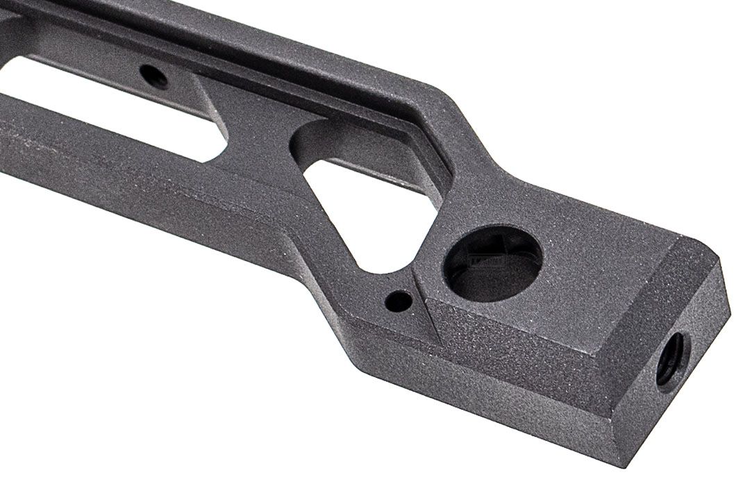 5KU SS-8RP Style Skeleton Folding Stock with Rubber Buttpad and Picatinny Adapter