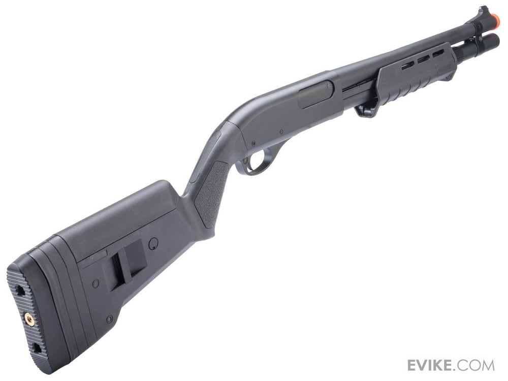 Golden Eagle x Alpha Tactical Gas Powered 3/6 Shot Pump Action Airsoft Shotgun - 2