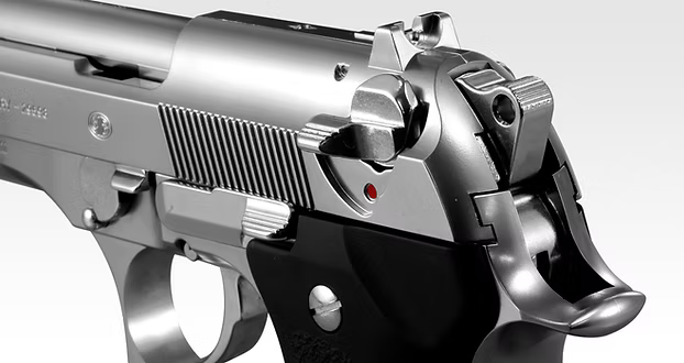 Tokyo Marui M9 Chrome Stainless Edition Gas Blowback Airsoft Pistol