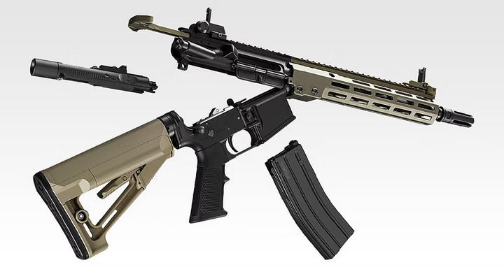 Tokyo Marui URGI MK16 MWS 11.5" SOPMOD Block 3 GBB Airsoft Rifle