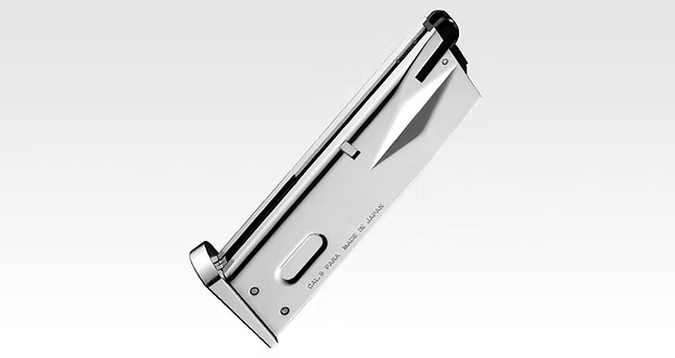 Tokyo Marui M9 Chrome Stainless Edition Gas Blowback Airsoft Pistol