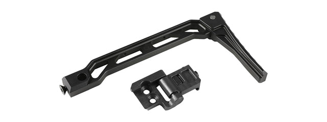 Atlas Custom Works AB-8R Style Stock with Folding Butt Plate Stock for 1913 Picatinny Stock Rail Mounts