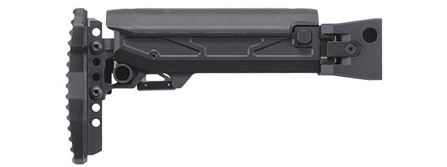 Atlas Custom Works Folding Telescopic Buttstock w/ Cheek Riser for Marui AKM GBB