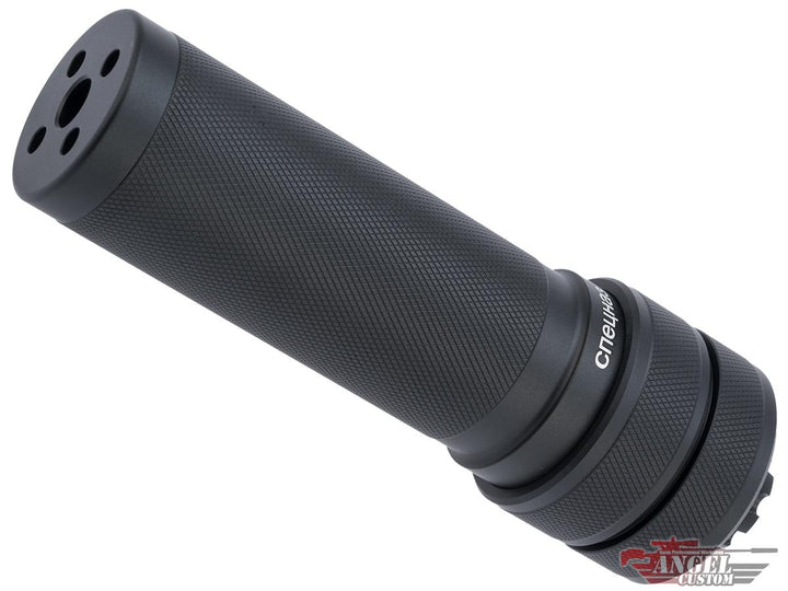 Angel Custom PBS-1 Tracer-Compatible Mock Suppressor for Airsoft Rifles(Threads: 14mm Negative)