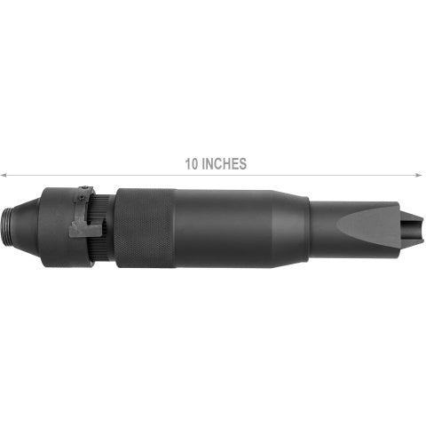 Atlas Custom Works PBS-4 Mock Suppressor for Airsoft AK (CCW) - BLACK - 3
