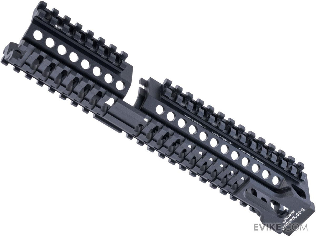 5KU B-30 Railed Handguard for AK Airsoft AEG Rifles(Model: LCT Version / Black) - 2
