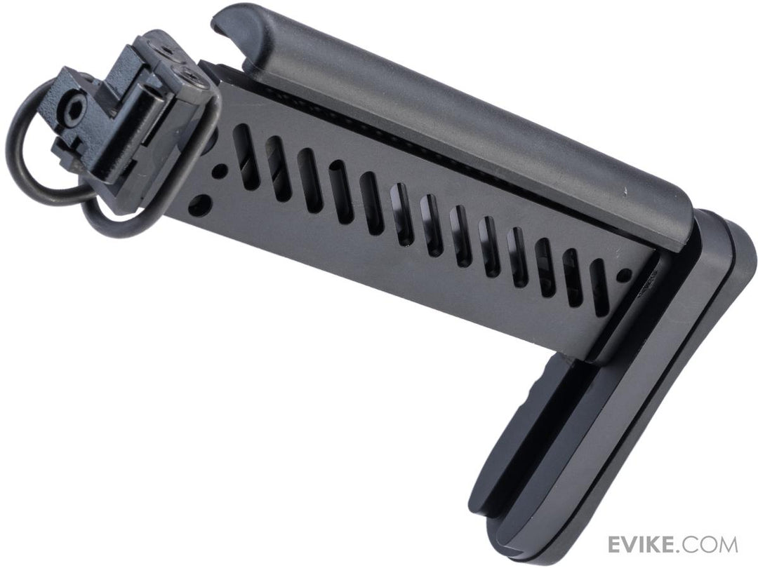 5KU PT-1 Gen2 Folding Buttstock for AK Airsoft AEG Rifles(Model: E&amp;L Version / Black)