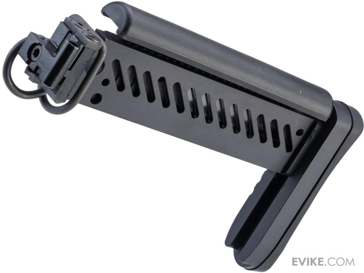5KU PT-1 Gen2 Folding Buttstock for AK Airsoft AEG Rifles(Model: E&amp;L Version / Black)