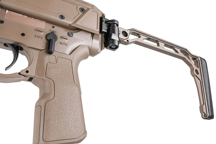Double Eagle Lupus 8.5in with Folding Stock Airsoft GBBR