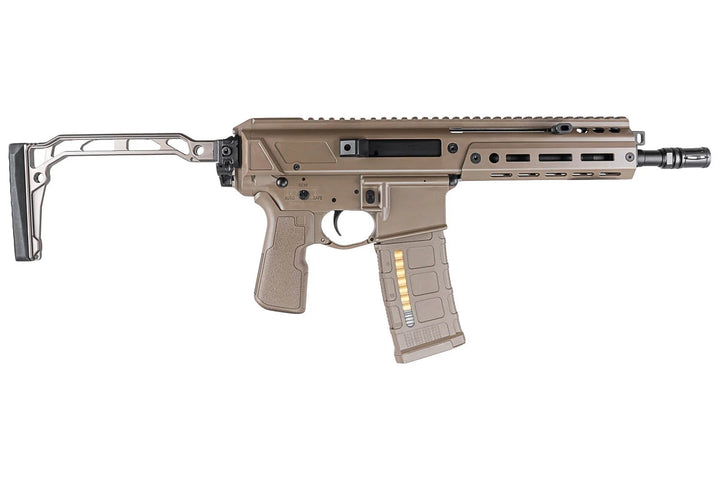 Double Eagle Lupus 8.5in with Folding Stock Airsoft GBBR
