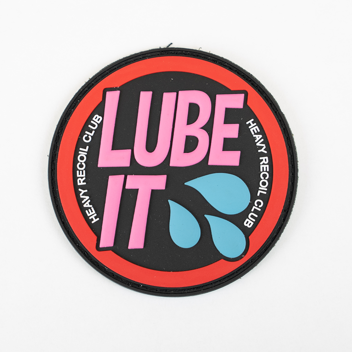 Heavy Recoil Club Patch - Lube It