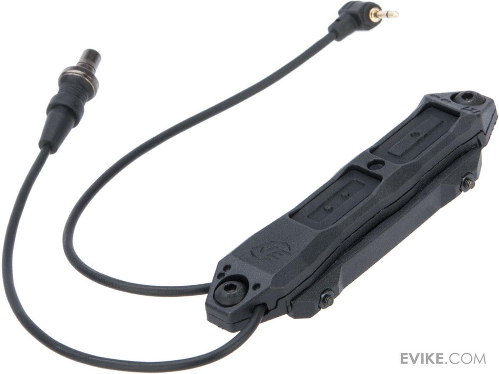 Night Evolution Dual Pressure Switch for Flashlight and PEQ(Color: Black) - 1