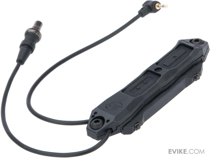 Night Evolution Dual Pressure Switch for Flashlight and PEQ(Color: Black) - 1
