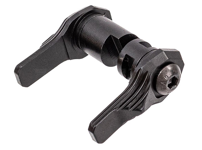 Atlas Custom Works CNC Steel Scalloped Type Ambidextrous Selector for Tokyo Marui MWS GBBR Airsoft Rifles