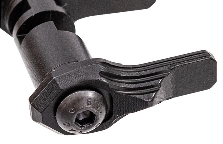 Atlas Custom Works CNC Steel Scalloped Type Ambidextrous Selector for Tokyo Marui MWS GBBR Airsoft Rifles