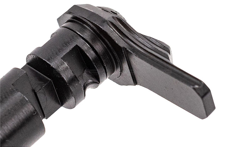 Atlas Custom Works CNC Steel Scalloped Type Ambidextrous Selector for Tokyo Marui MWS GBBR Airsoft Rifles