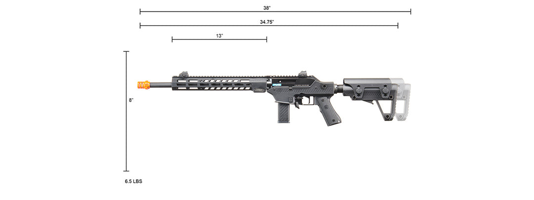 Vorsk VMP-2MD RECON RIFLE GBB Airsoft Rifle Semi-Only