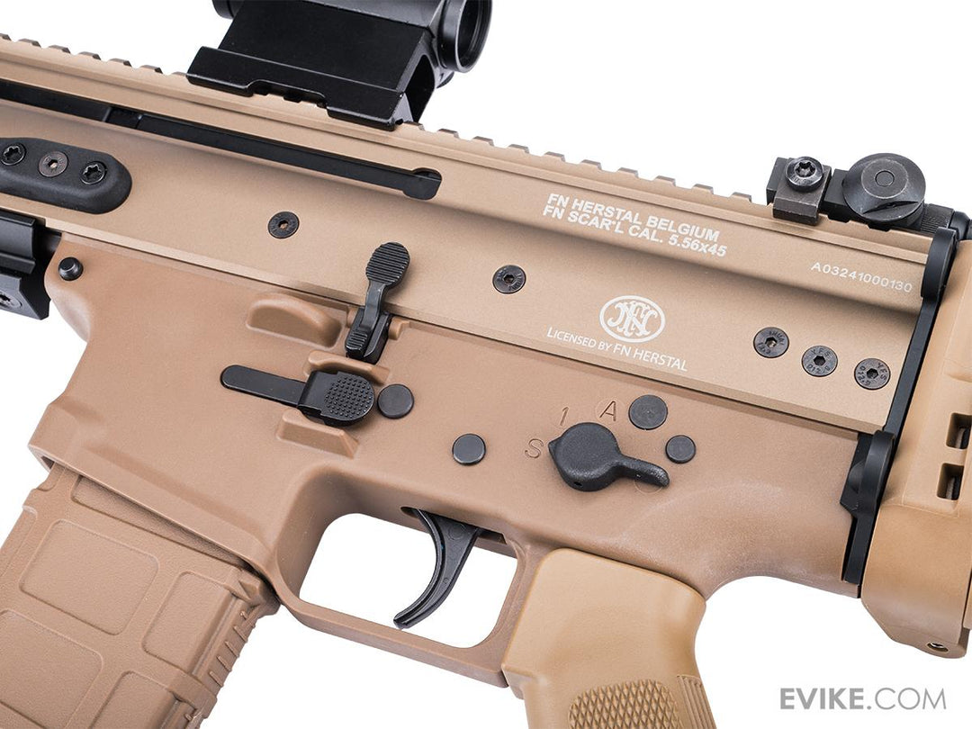 Cybergun x FN SCAR® L MWS Style Gas Blowback Airsoft Rifle - Guns Modify
