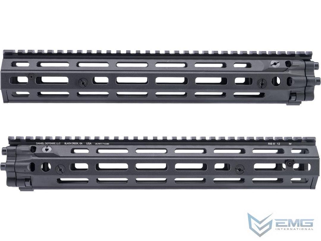 EMG Daniel Defense Licensed CNC Aluminum Free Float M-LOK RIS III Handguard for AEG/MWS