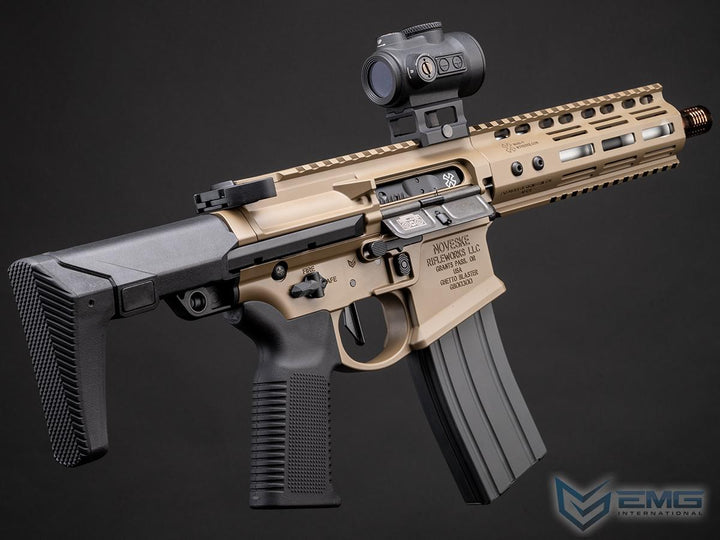 EMG Noveske Licensed Ghetto Blaster NHR-7 Airsoft Gas Blowback Rifle