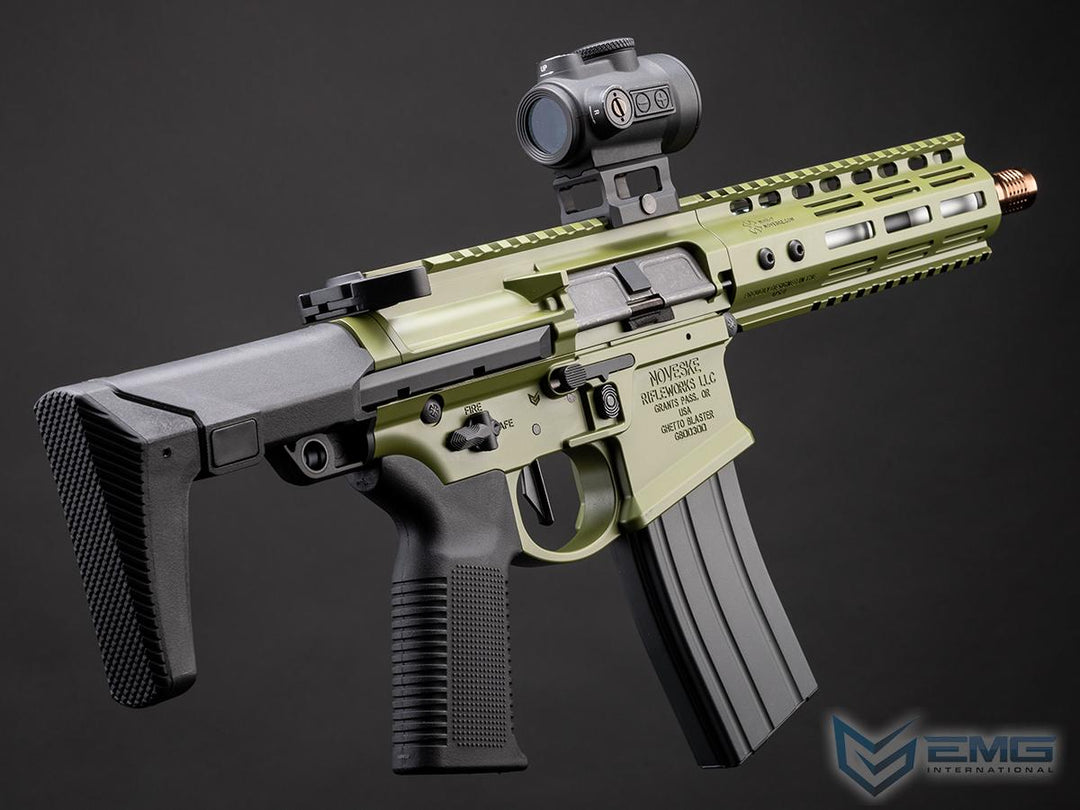 EMG Noveske Licensed Ghetto Blaster NHR-7 Airsoft Gas Blowback Rifle