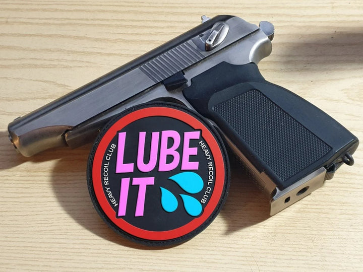 Heavy Recoil Club Patch - Lube It