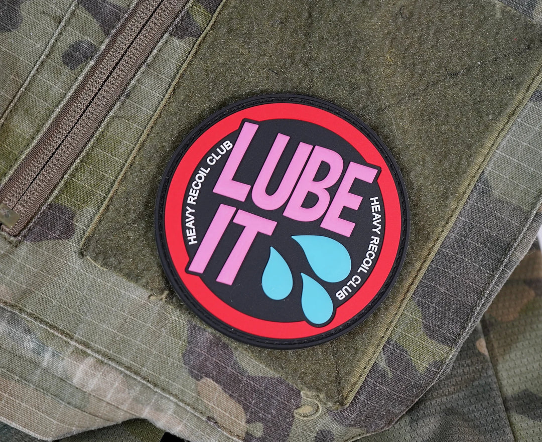 Heavy Recoil Club Patch - Lube It