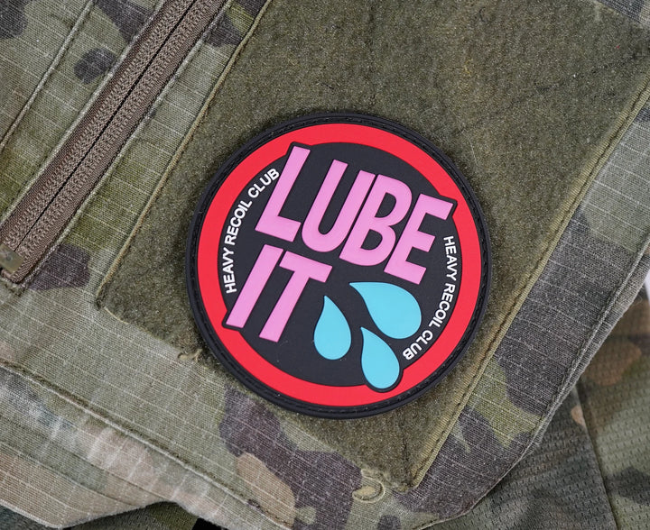 Heavy Recoil Club Patch - Lube It